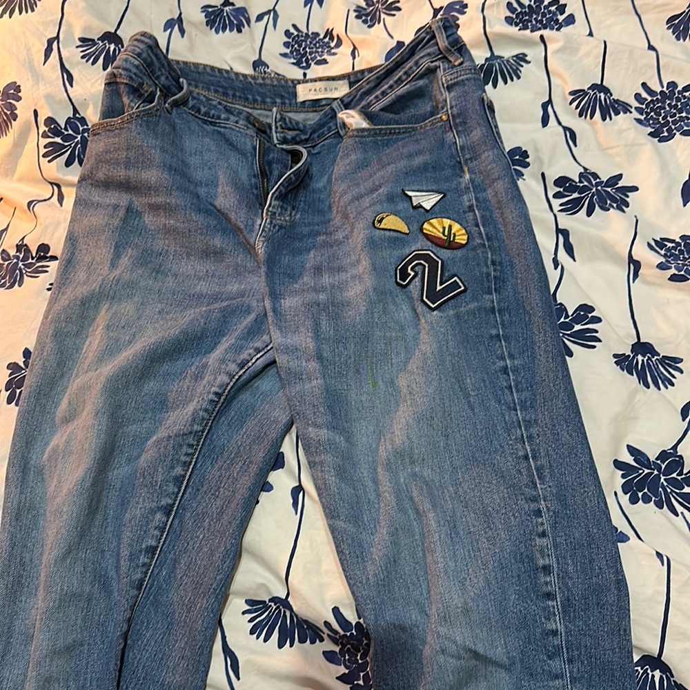 Denim with Patches